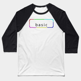 Basic T-shirt Baseball T-Shirt